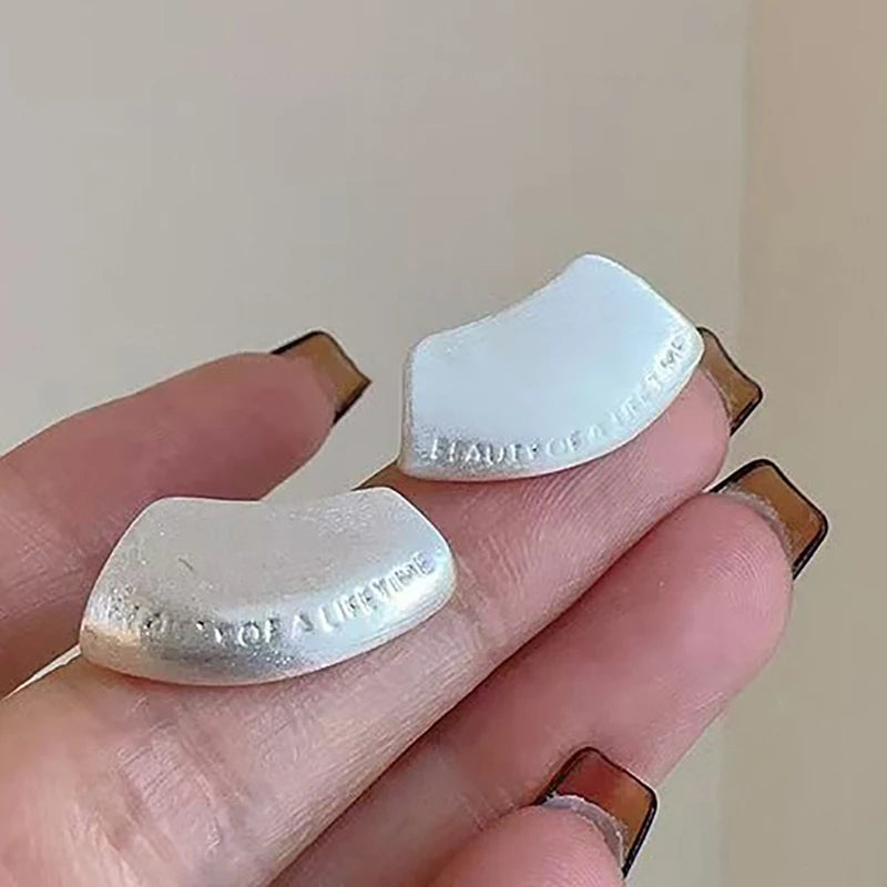 Brushed Hoop Earrings for Women & Men | Party Jewelry Gift Hoop Earrings QXL