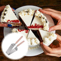 Adjustable Stainless Steel Cake Slicer & Triangular Divider Cake Slicer Tool QXL Stainless Steel