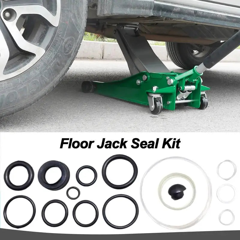 15-Pc Floor Jack O-Ring Seal Replacement Kit | 3-Ton Jack Jack Seal Repair Kit QXL