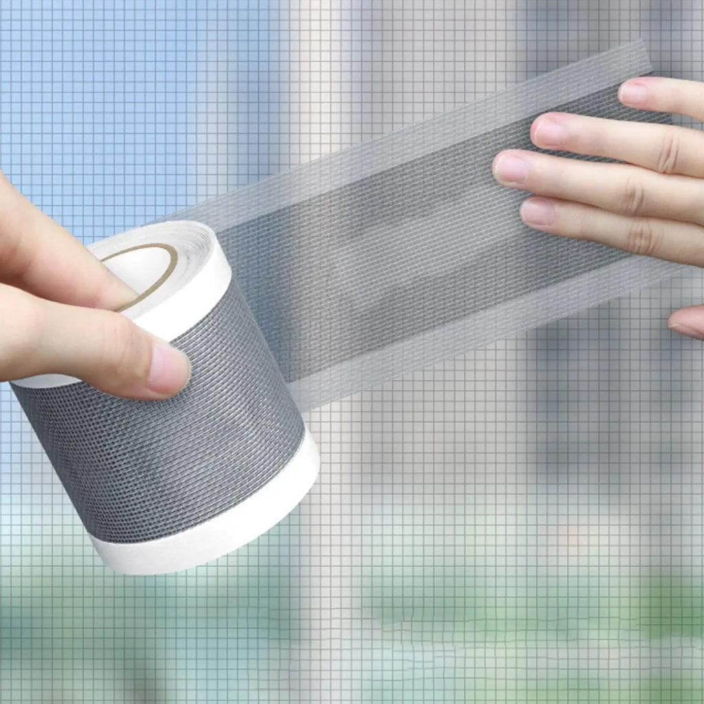 Self-Adhesive Insect Screen Repair Tape | Mesh Patch Roll Screen Repair Tape QXL