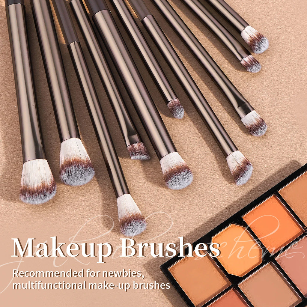 MAANGE 10-Pc Eye Makeup Brush Set | Eyeshadow & Highlight Eye Makeup Brush Set QXL