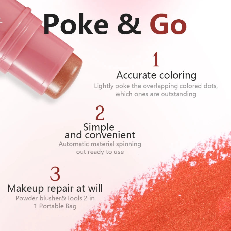 GICYMANTY Cream Blush Stick | Contour, Highlight & Blush Cream Blush Stick QXL