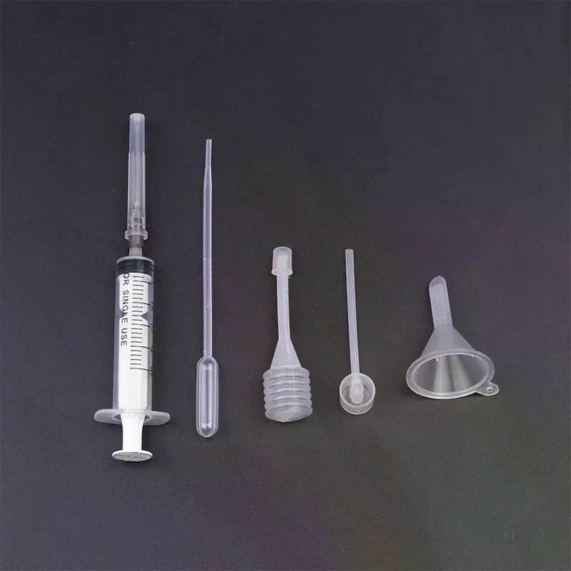 6-Pc Perfume Refill Kit – Syringe, Dropper & Funnel Set Perfume Refill Kit QXL