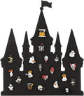 Black Castle Cork Pin Board 14x12" | Brooch & Bulletin Display Cork Pin Board QXL AECH04-12910
