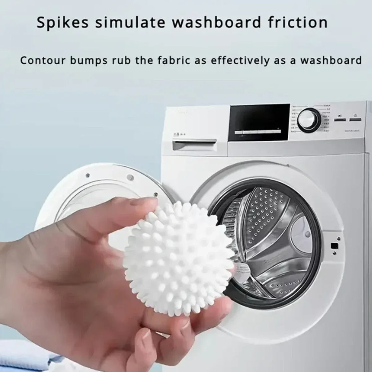 TPR Laundry Balls Anti-Tangle Hair & Lint Remover | 1/4-Pack Laundry Ball QXL