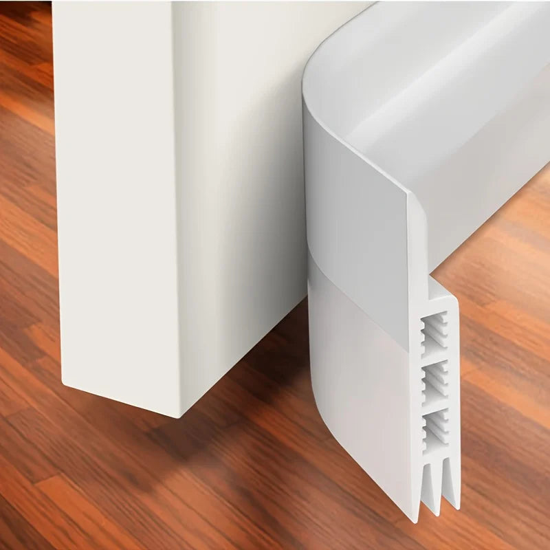 Under Door Draft Stopper | Adhesive Door Sweep & Noise Reducer Door Draft Stopper QXL 1pc