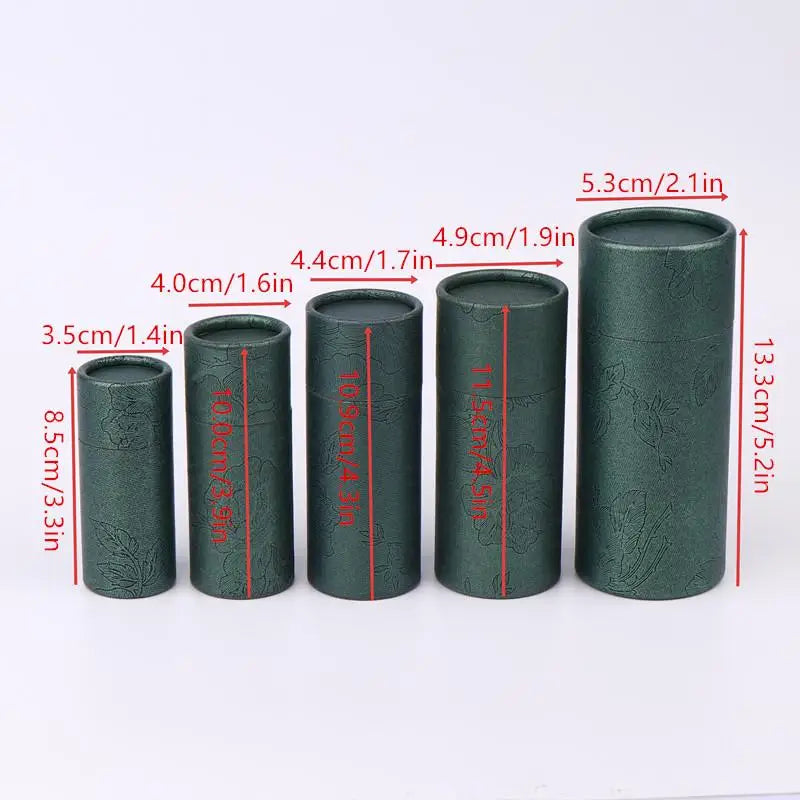Round Kraft Paper Tube Box | Cosmetic & Gift Packaging Kraft Paper Tube Box QXL
