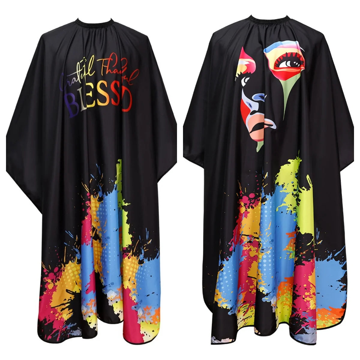 Doodle Camo Barber Cape | Anti-Static Hair Cutting Apron Barber Salon Cape QXL