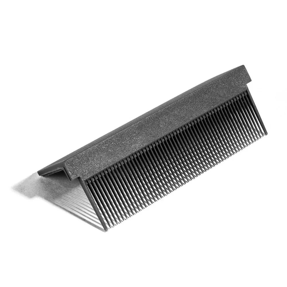 Clip-On Flat Iron Comb Attachment | Hair Straightening Tool Hair Styling Comb QXL Black