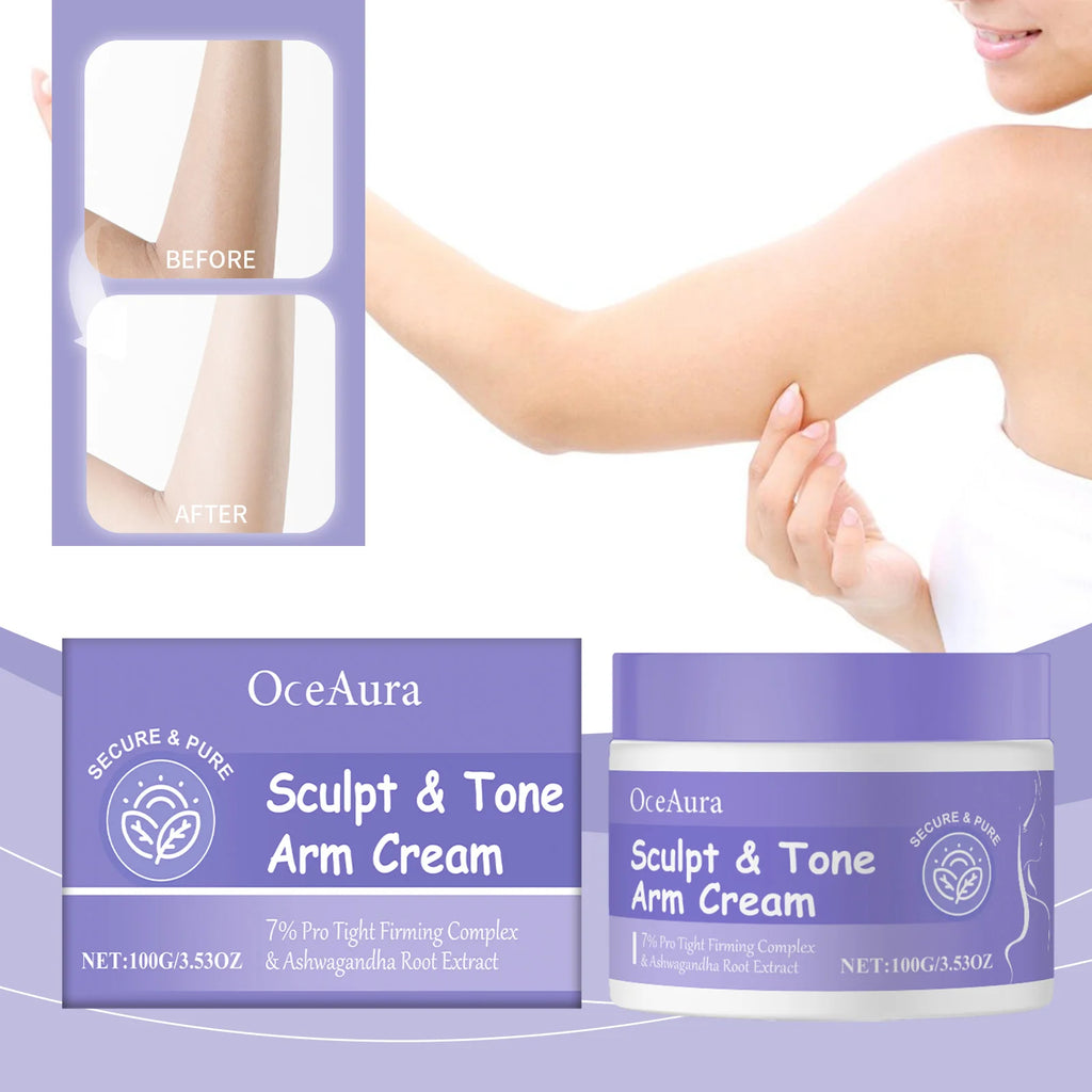 OceAura Arm Firming Cream | Collagen, Niacinamide Body Lotion Arm Firming Cream QXL