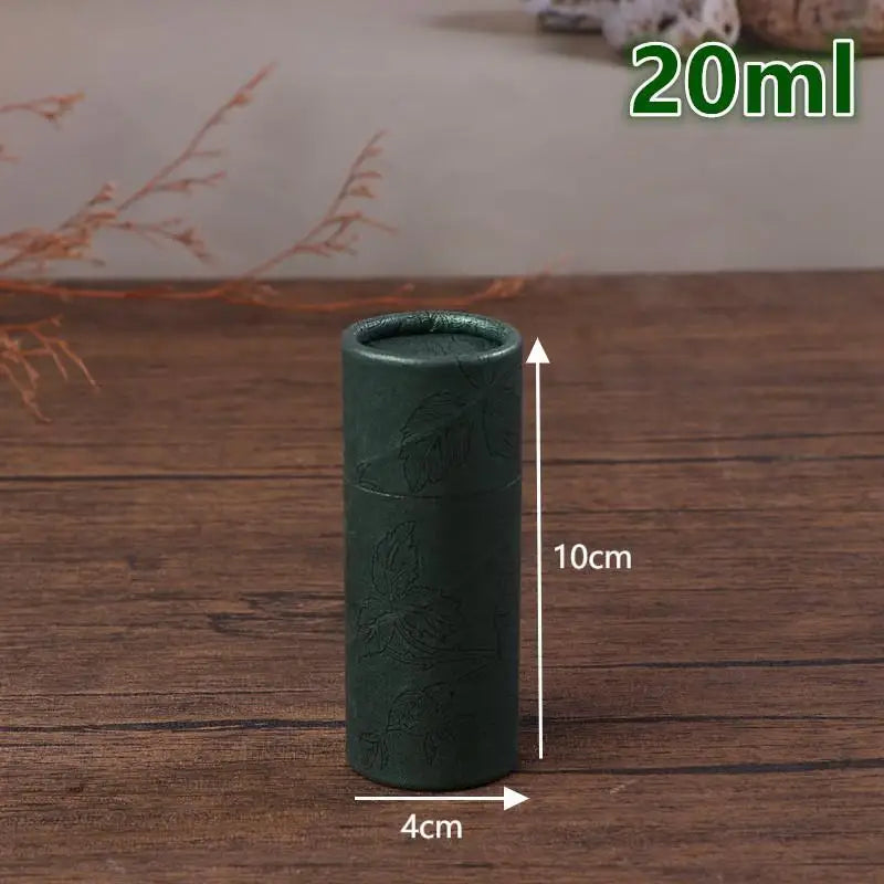 Round Kraft Paper Tube Box | Cosmetic & Gift Packaging Kraft Paper Tube Box QXL 20ML