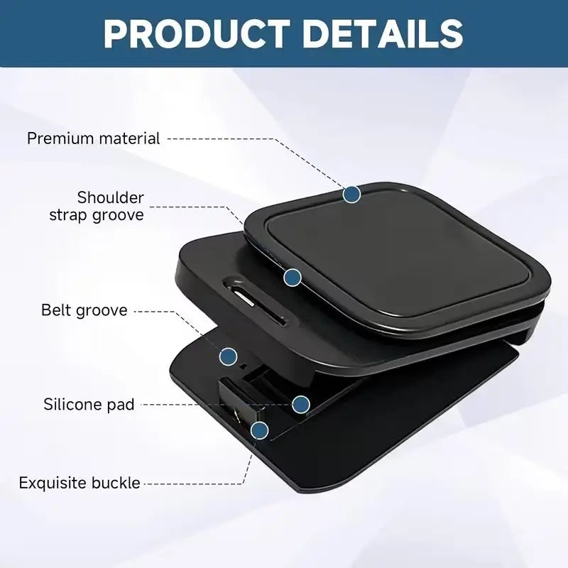 2-Pack Adjustable Seat Belt Shoulder Clips for Car SUV RV Seat Belt Clip QXL