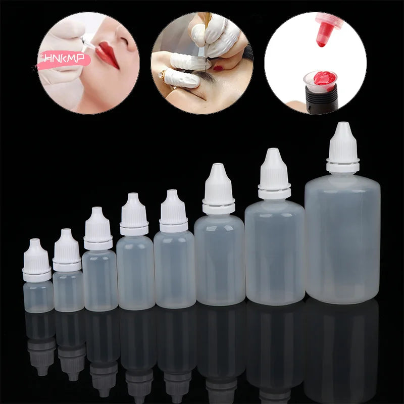 5-Pack Refillable Squeeze Dropper Bottles | Multi-Size PE Squeeze Dropper Bottles QXL