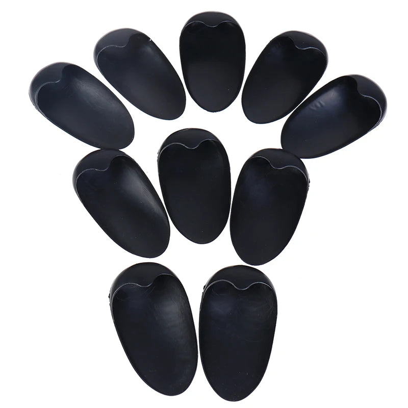 10-Pack Waterproof Ear Covers for Hair Dyeing & Salon Use Hair Dye Ear Covers QXL One Size