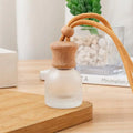 11ml Refillable Car Perfume Glass Bottle | Wooden Cap Pendant Perfume Pendant Bottle QXL A6