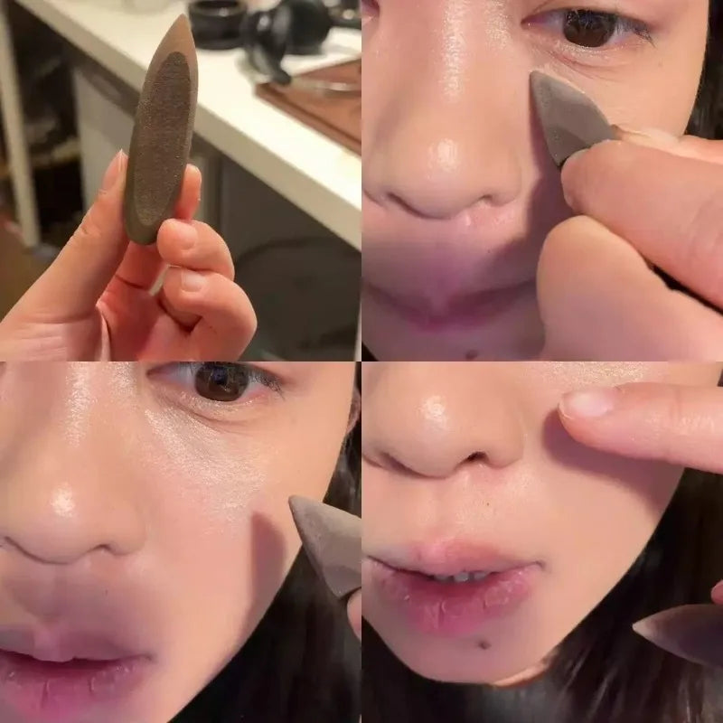 Finger Shape Makeup Sponge Puff | Concealer & Foundation Blender Makeup Sponge Puff QXL