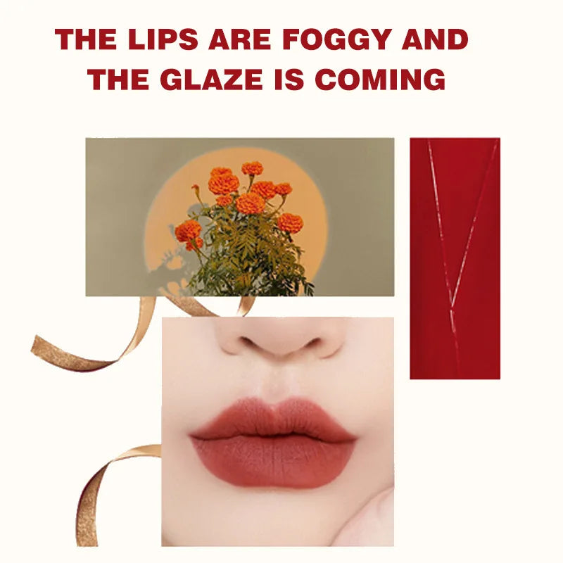 6-Piece Matte Lipstick Set – Waterproof & Cup-Proof Lip Color Matte Lipstick Set QXL