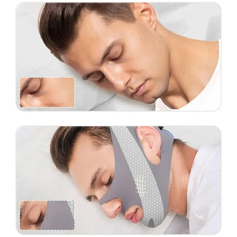 V-Line Face Lifting Bandage Mask for Men | Chin Shaper Face Lifting Mask QXL