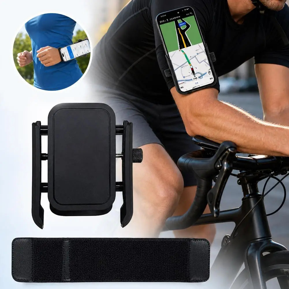 360° Rotating Wristband Phone Holder for Running & Hiking Sports Phone Armband QXL