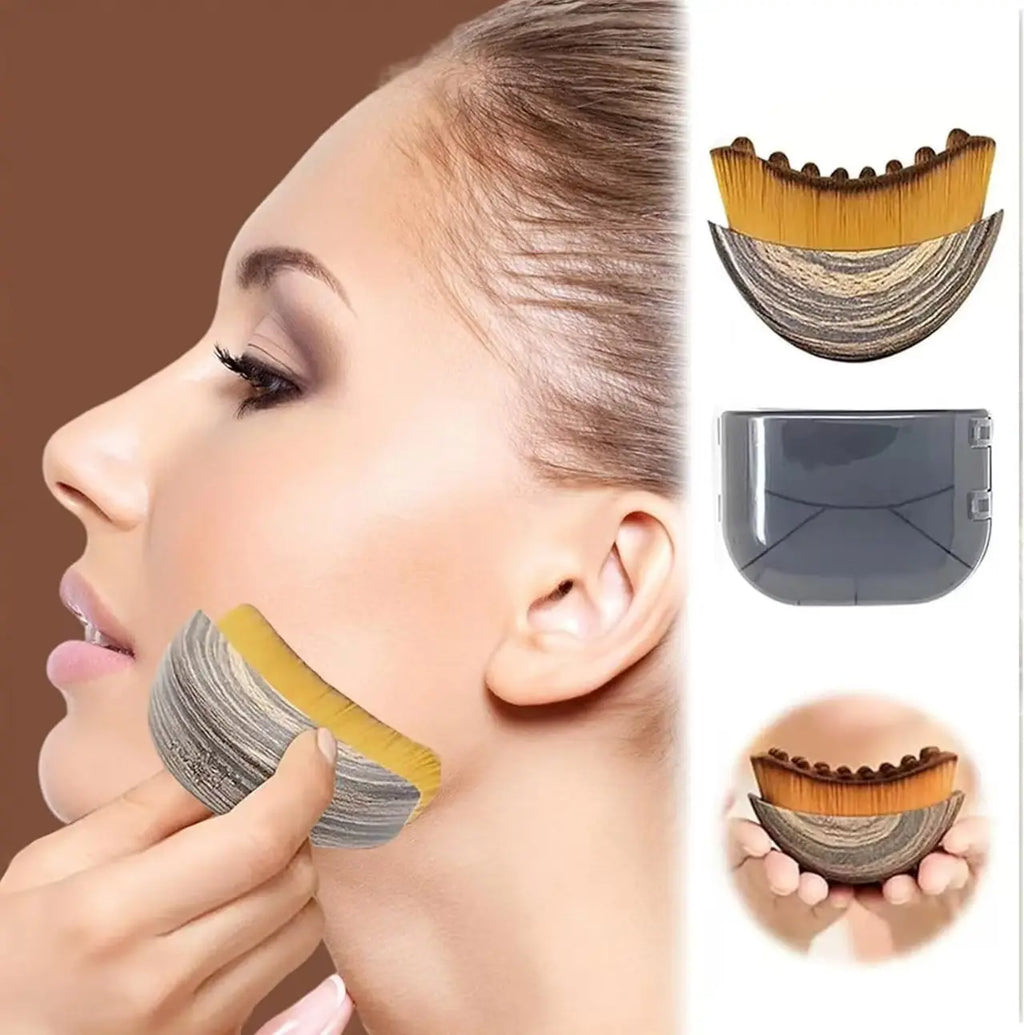 Facial Contour Massage Brush with Storage Box Facial Massage Brush QXL
