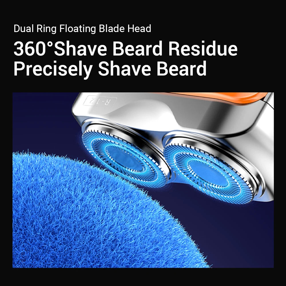 Ms.Dear Mini Electric Travel Shaver | Dual Blade Rechargeable Razor Electric Travel Shaver QXL