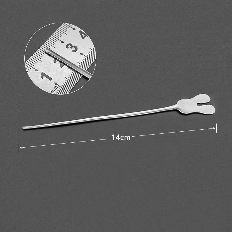 14cm Stainless Steel Grooved Probe | Medical Training Tool Medical Training Probe QXL