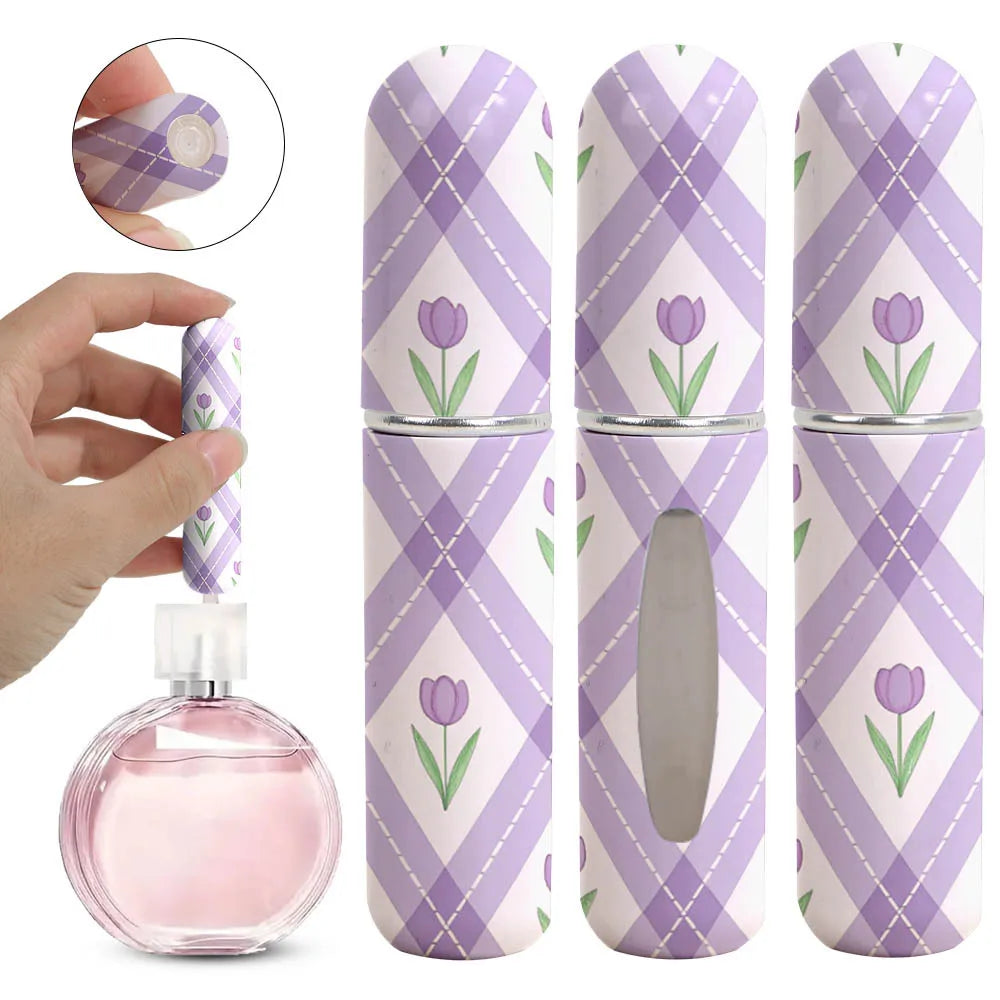 5ml Refillable Mini Perfume Atomizer Spray Bottle | Travel Perfume Atomizer Bottle QXL