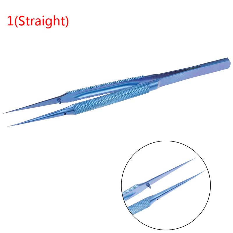 Titanium Lash Extension Tweezers | Anti-Static Curved Tips Lash Extension Tweezers QXL Style2