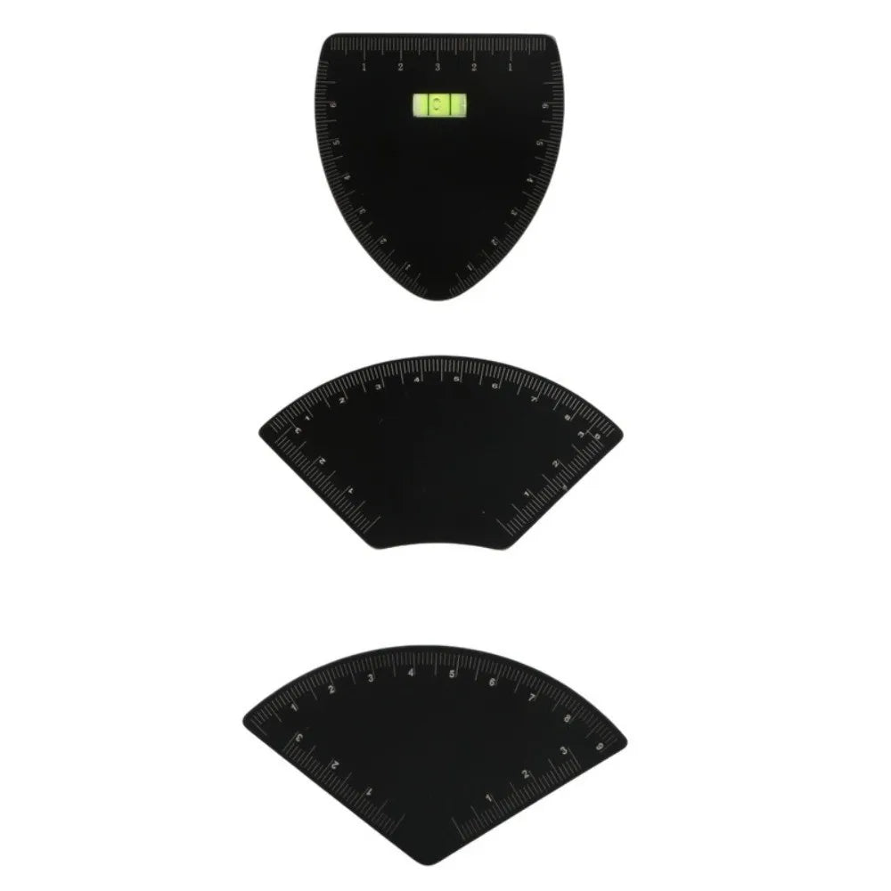Reusable Eyebrow Stencil Ruler | Brow Mapping Guide Tool Eyebrow Stencil Ruler QXL