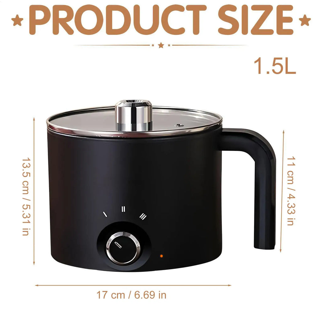 1.5L Electric Wax Melting Pot | Non-Stick Stainless Steel Wax Melting Pot QXL