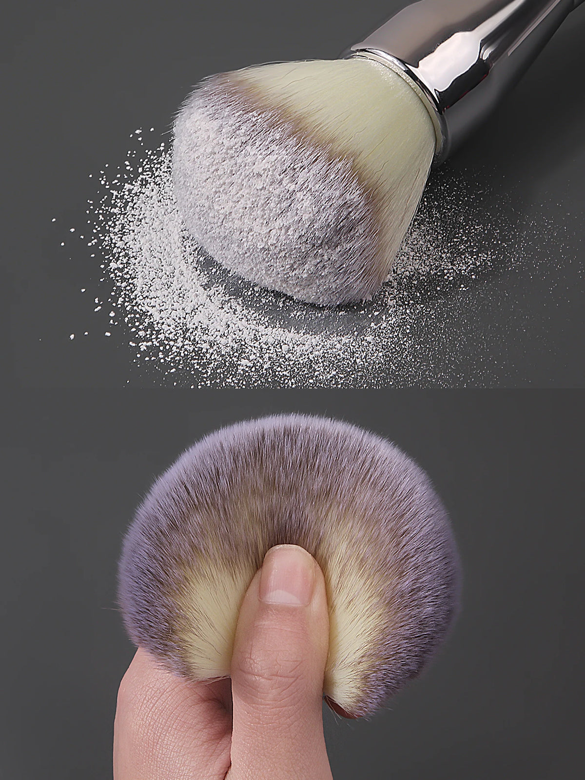 Fluffy Powder & Blush Contour Brush | Multi-Use Makeup Tool Makeup Brush QXL