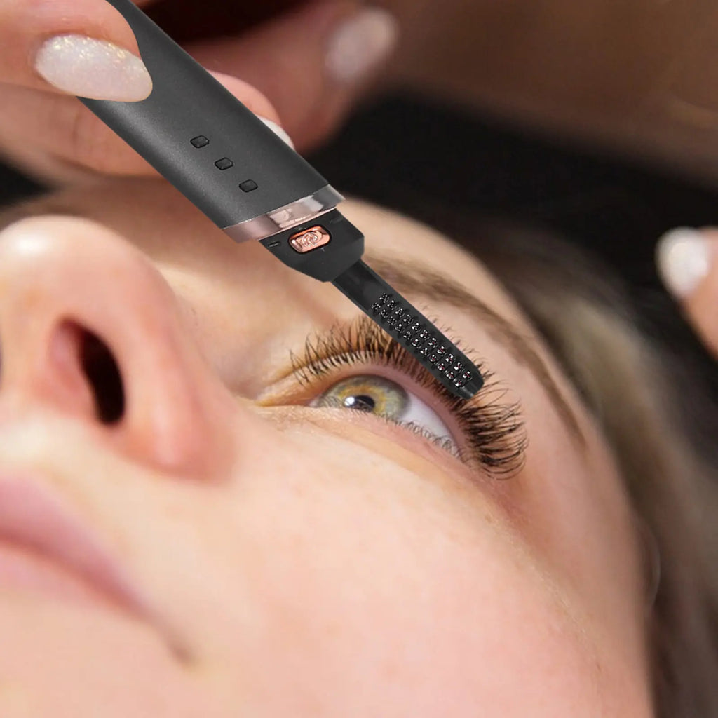 Rechargeable Heated Electric Eyelash Curler | Temp Control Heated Eyelash Curler QXL