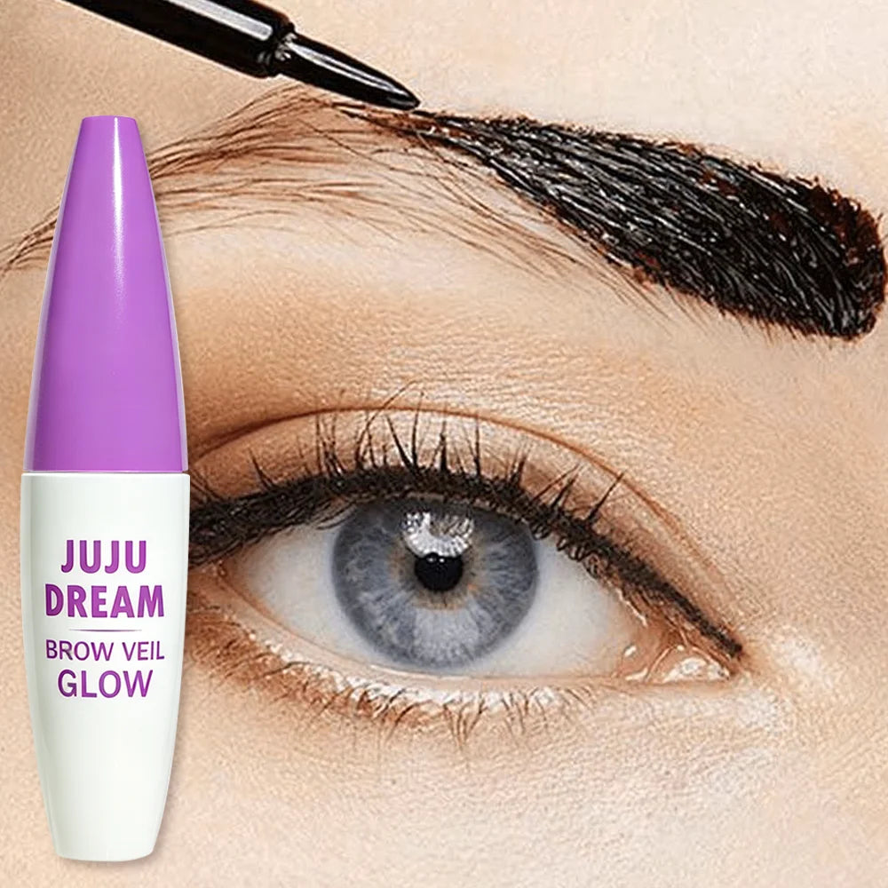 JUJU Dream Peel-Off Eyebrow Tint Gel | Waterproof Brow Color Eyebrow Tint Gel QXL