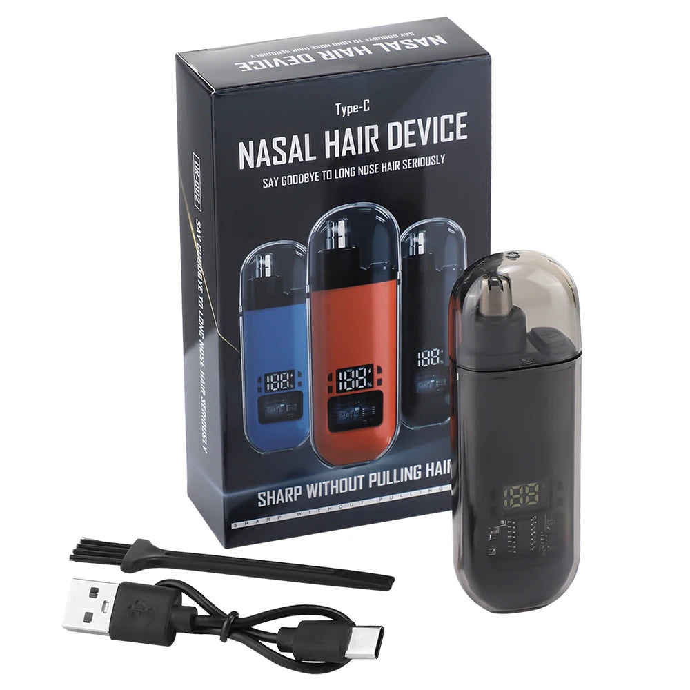 Ms.Dear Electric Nose Hair Trimmer | USB-C Rechargeable, LED Nose Hair Trimmer QXL Type 2