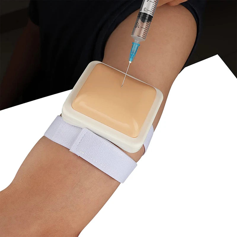Wearable Injection Training Pad | Venipuncture Practice Simulator Injection Training Pad QXL