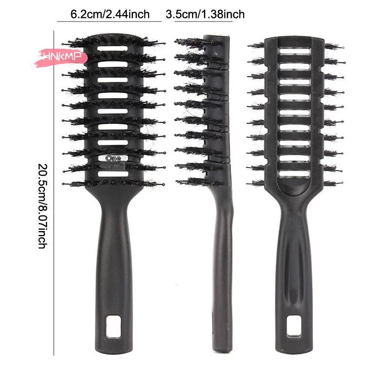 Fish Bone Barber Coloring Brush & Anti-Scald Hair Dye Comb Hair Coloring Brush QXL