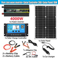 4000W Pure Sine Wave Solar Inverter Kit with 30A Controller Solar Power Inverter Kit QXL 4000W 12V 220V 60hz