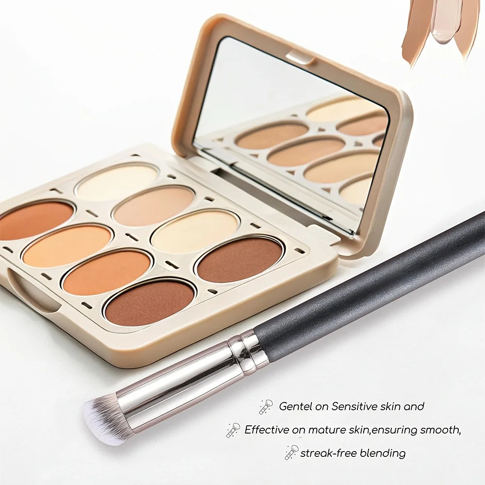 Dense Kabuki Foundation & Concealer Brush – 1 or 2 Pack Kabuki Makeup Brush QXL