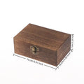 Vintage Wooden Hinged Box | Jewelry, Craft & Gift Storage Wooden Storage Box QXL 15