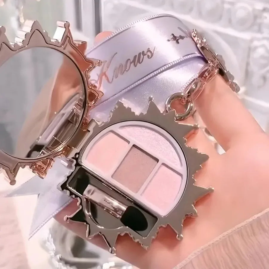 Flower Knows Knight Unicorn Brightening Eyeshadow Powder Eyeshadow Powder QXL