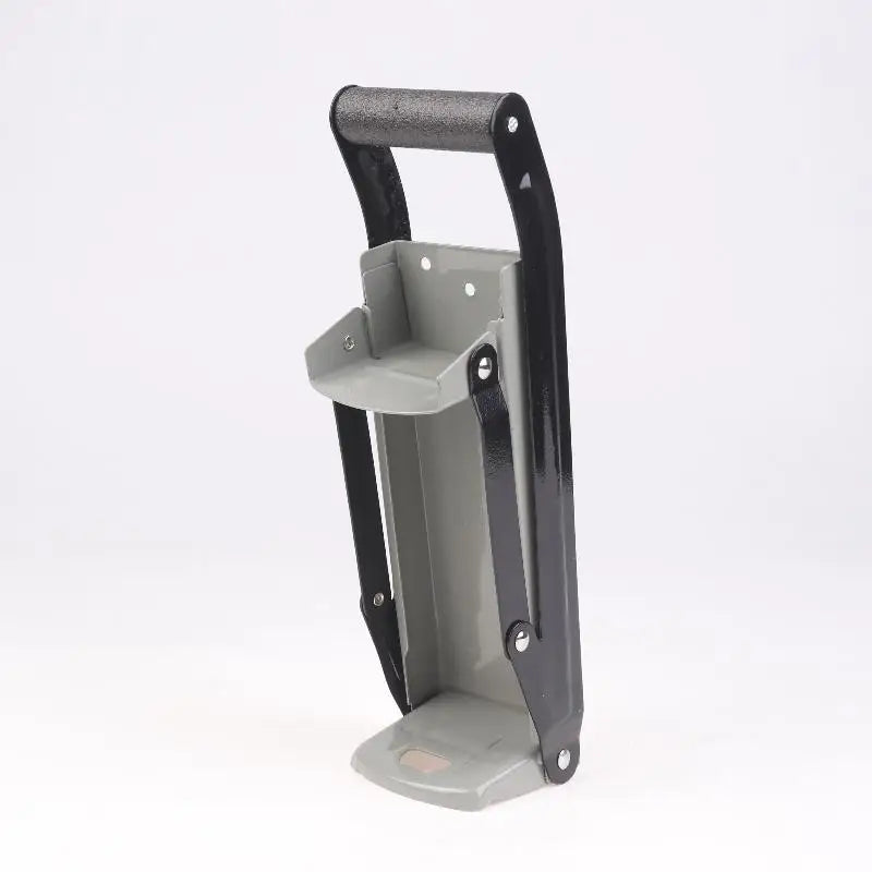 Heavy-Duty Metal Can Crusher 12/16oz | Wall-Mount Can Smasher Can Crusher QXL Gray