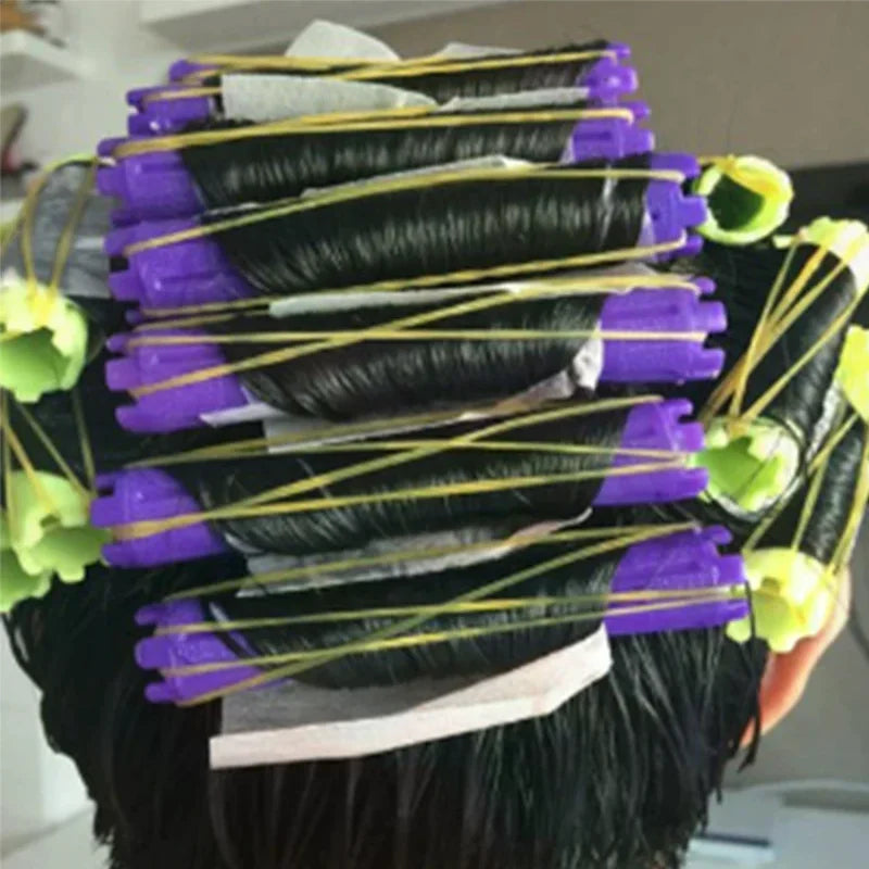 6/9-Pack Heatless Perm Rods | Cold Wave Hair Curling Rollers Hair Perm Rods QXL