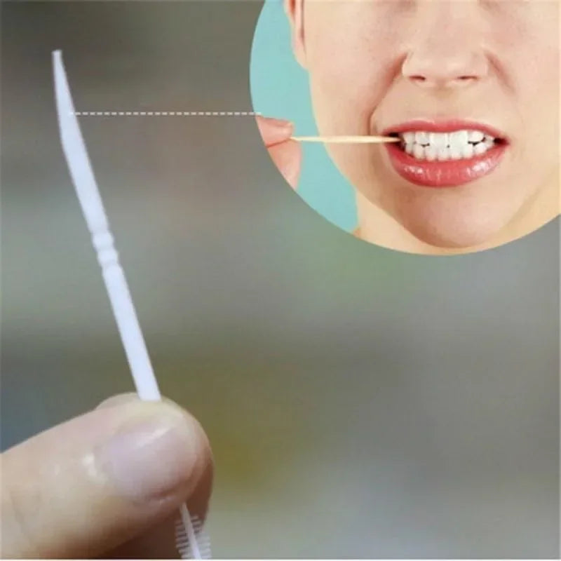 120-Pack Disposable Double-Ended Dental Picks | Tooth Cleaners Disposable Dental Picks QXL