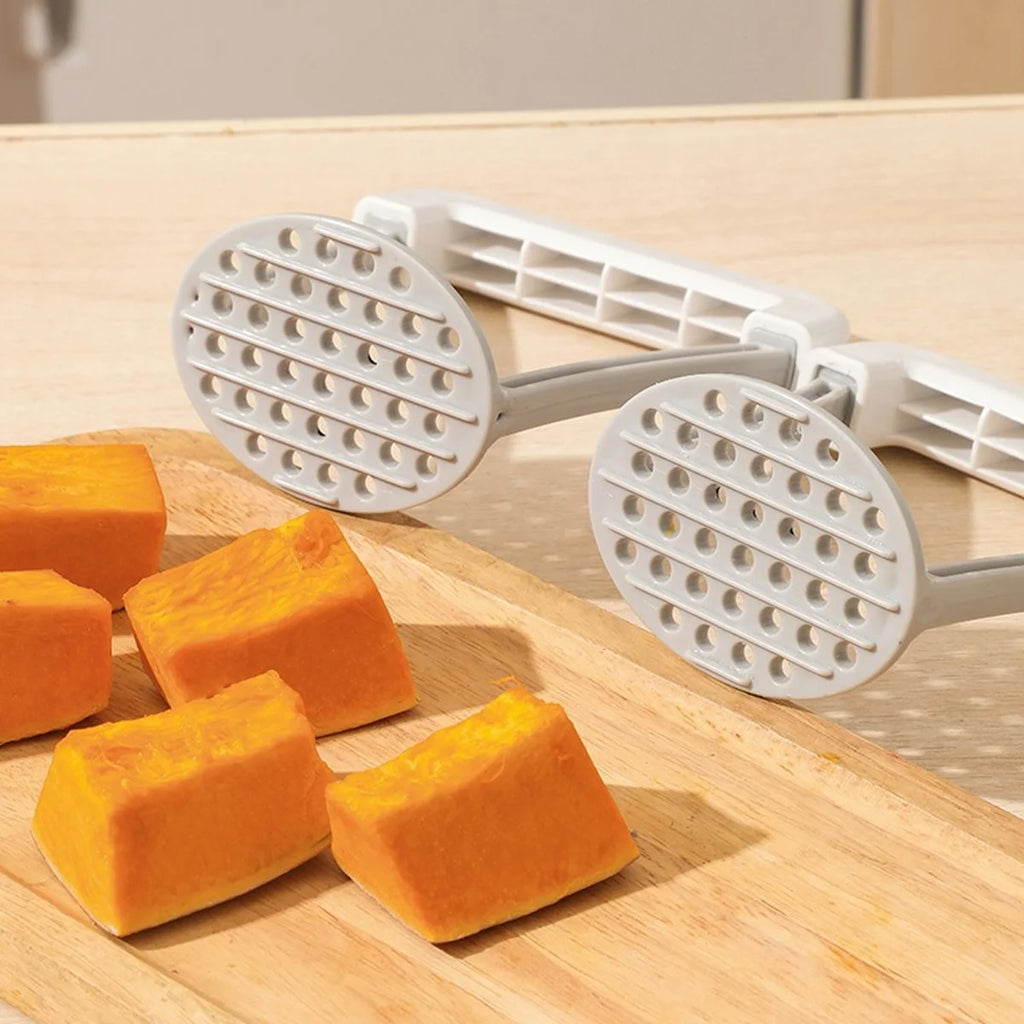 Manual Potato Masher & Vegetable Crusher – Durable PP Tool Potato Masher QXL