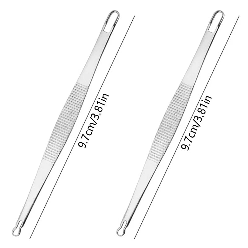 Stainless Steel Blackhead & Comedone Extractor Tool Blackhead Extractor Tool QXL 1Pc