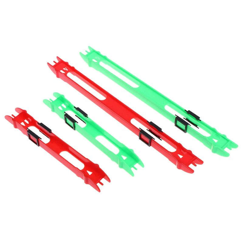 10-Pack Fishing Line Winding Boards & Holder – Red & Green Fishing Line Winder QXL