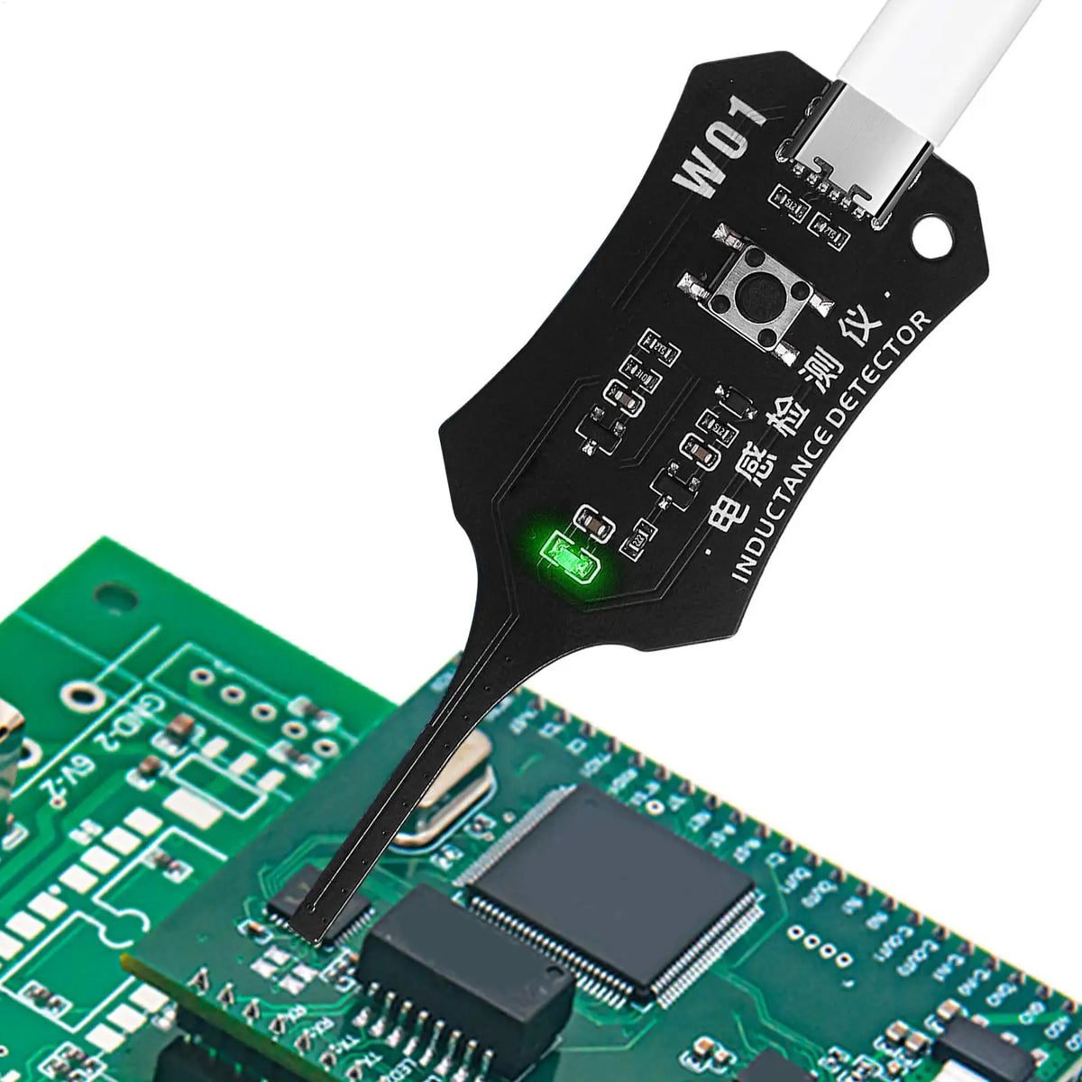 W01 Type-C Inductance Tester | Motherboard Coil Tester Inductance Tester QXL