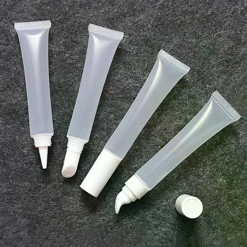 20ml Refillable Lip Gloss Squeeze Tube | Empty PE DIY Container Lip Gloss Container QXL