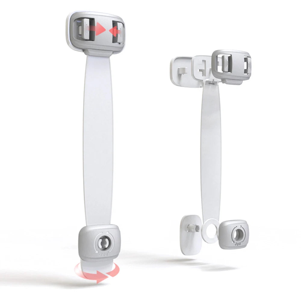 3-Pack Baby Proof Cabinet & Drawer Safety Locks | Child Lock Child Safety Lock QXL