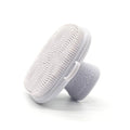 Square Silicone Face Wash Brush | Gentle Facial Cleansing Tool Facial Cleansing Brush QXL GRAY 1pc